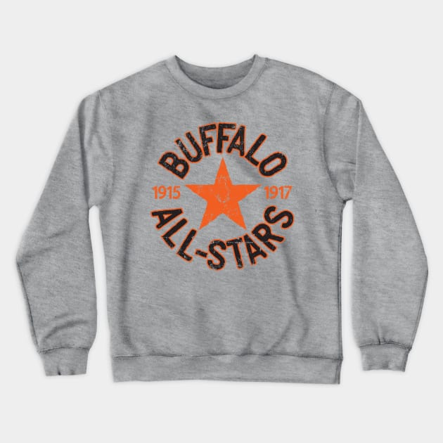 Buffalo All-Stars Crewneck Sweatshirt by MindsparkCreative